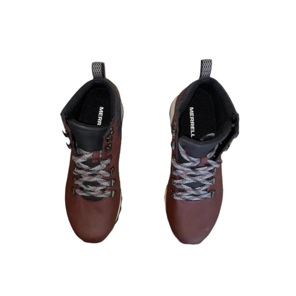 Merrell Alpine Hiker J003772 Womens Burgundy Lace Up Hiking Boots Size 7.5 - Picture 4 of 7